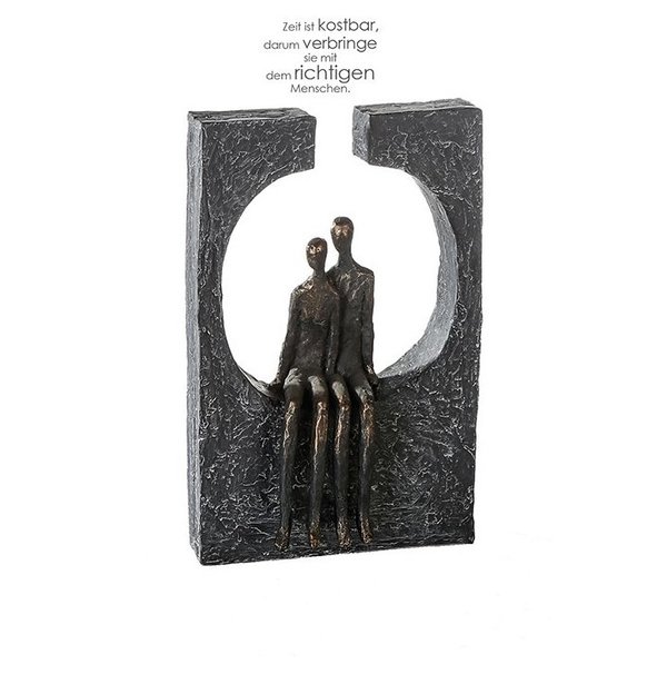 Casablanca Skulptur "Zweisamkeit" 27x17cm 54413