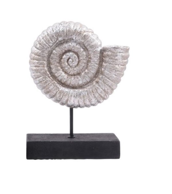 Exner Ammonit Hilda Schnecke 29 cm silber 53788