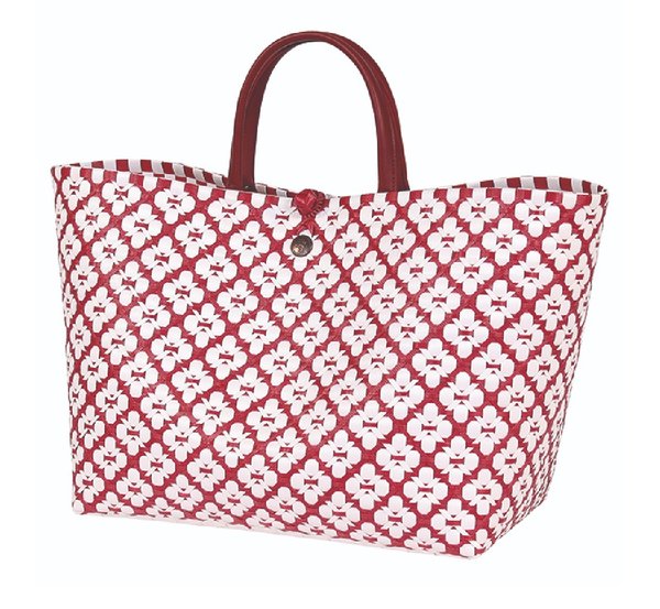 Handed By Shopper MOTIF BAG rot -weiss 55547