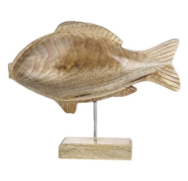 Casablanca Baddekoration Fisch Flip braun B 30cm 55638
