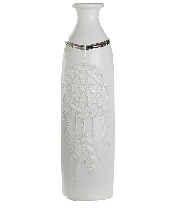Gilde Vase "Dreamcatcher"  weiss H 35,5 cm 55800