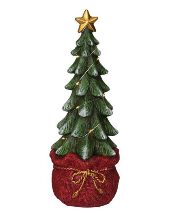 Weihnachtsbaum Nostalgie LED 27 cm 55842
