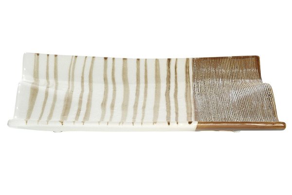 Gilde Schale "Verona" beige-braun  H 26 cm 56022
