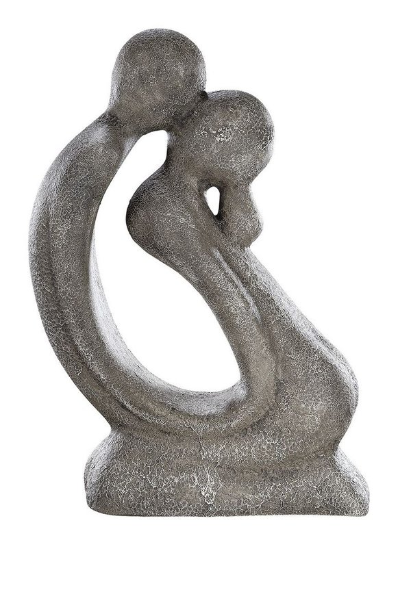 Gilde Skulptur Dekofigur Paar "der Kuss" H47 x20cm 56136