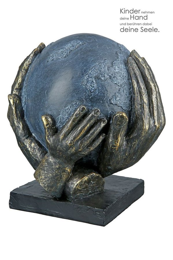 Casablanca Skulptur "Save the World" Poly 19 cm Figur 56360