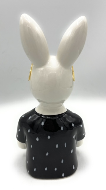Exner Osterhase Xoxo mit Brille Kaninchen gelb H 24cm Ostern 56413